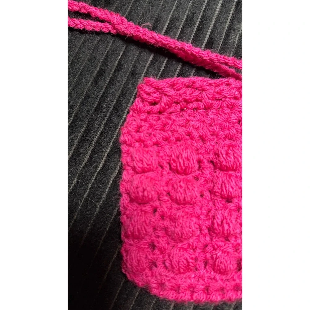 Handmade crochet soap
